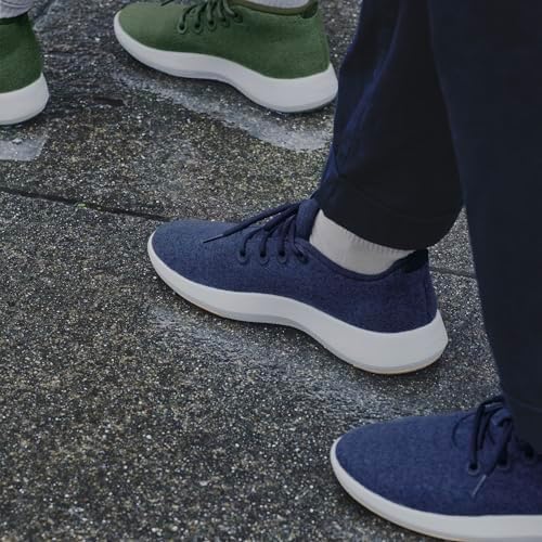Allbirds Men’s Wool Runner Mizzles Water-Repellent Breathable Casual Walking Sneakers Made with Eco-Friendly Merino Wool - Image 7