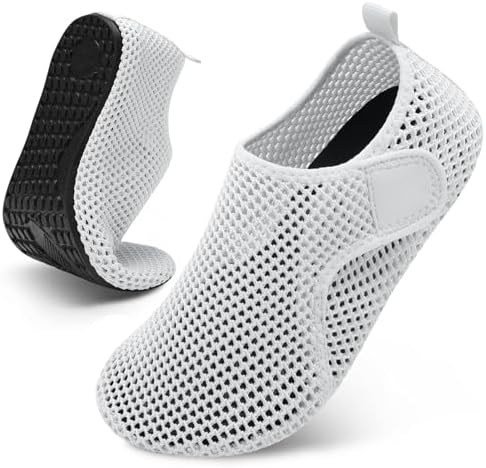 Scurtain Barefoot Water Shoes for Women Men Beach Swim Aqua Socks Summer Quick-Dry Sandals Slippers