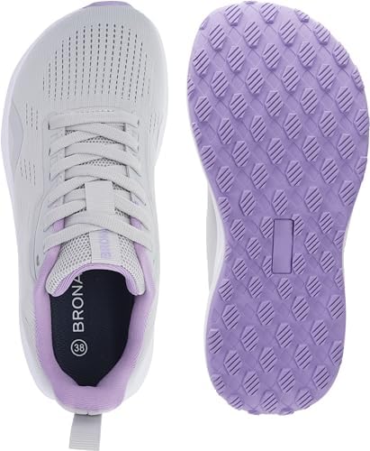 BRONAX Women's Wide Toe Box Road Running Shoes | Wide Athletic Tennis Sneakers with Rubber Outsole - Image 2