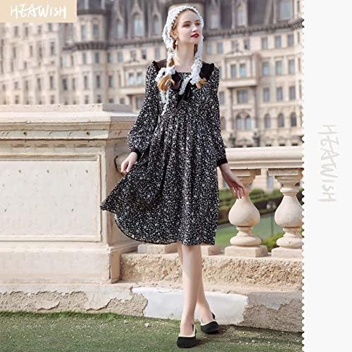 HEAWISH Women's Floral Collar Flats - Image 5