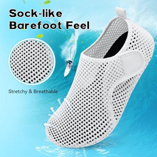 Scurtain Barefoot Water Shoes for Women Men Beach Swim Aqua Socks Summer Quick-Dry Sandals Slippers - Image 3