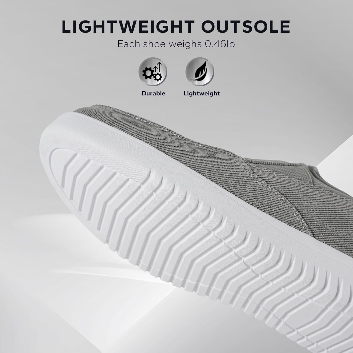 Mens Casual Slip On Shoes - Comfortable Canvas Loafers - Lightweight Boat Shoes for House Outdoor Driving Travel - Image 4