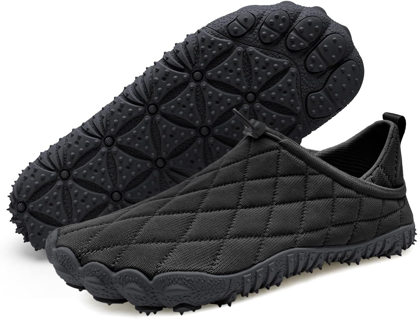 WateLves Barefoot Water Shoes Women Men Breathable Wide Toe Slip On Beach Walking Shoes Comfortable Travel Minimalist Zero Drop Sneakers