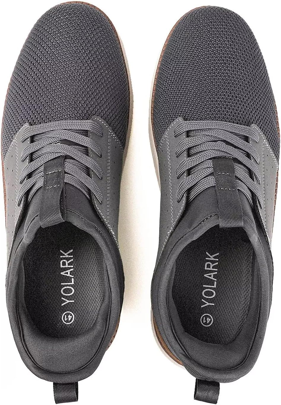 Men Casual Dress Shoes Laceless Comfortable Fashion Sneakers Lightweight Breathable Walking Shoes Gym Tennis Athletic - Image 5